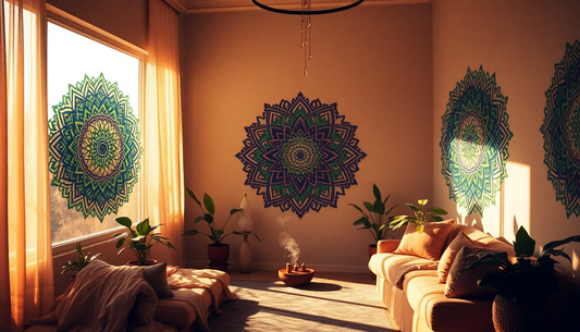 Elevate Your Space: Infusing Spiritual Serenity with Mandala Designs